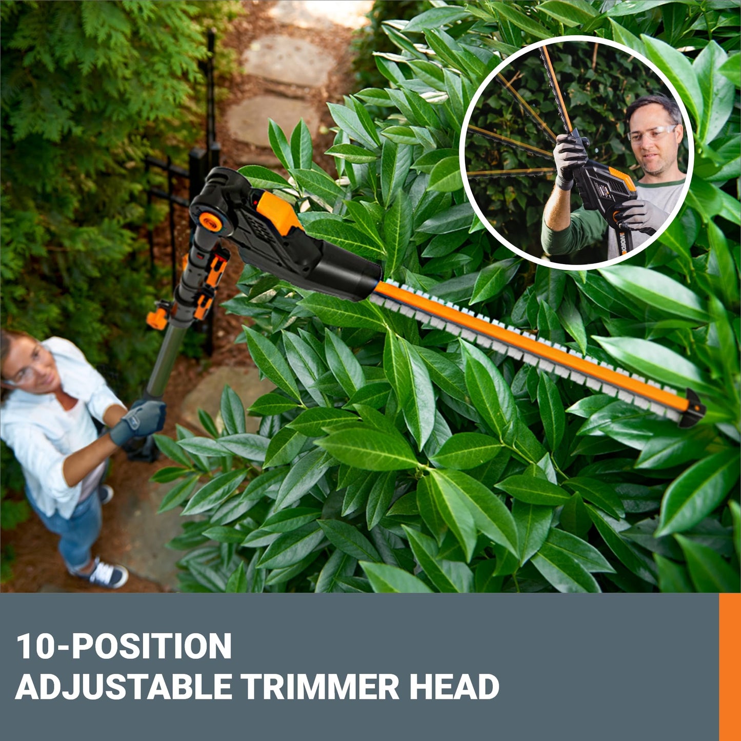 🌿 Upgrade Your Garden Tools!!!✂️20V cordless 2-in-1 hedge trimmer – lightweight, powerful & budget-friendly.🌱
